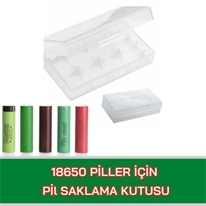 18650 Piller İçin Pil KutusuLi-ion,Li-Polymer PillerTNLpilkutusu18650 Piller İçin Pil Kutusu