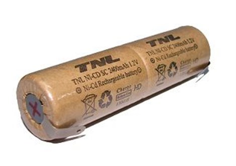 TNL 2.4v 2400mAH 2li Ucuca Şarjlı Süpürge Pili