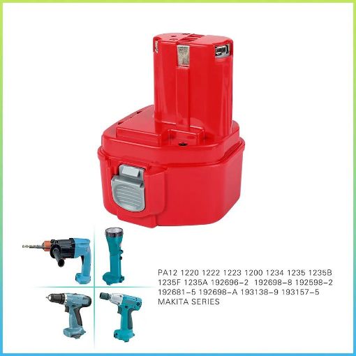 TNL MAKİTA 12V 2200-2400MAH BATARYA resmi
