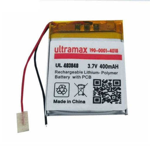 Ultramax 3.7v 400mah 403040 Li-po Lithium Polymer Batarya Pil resmi