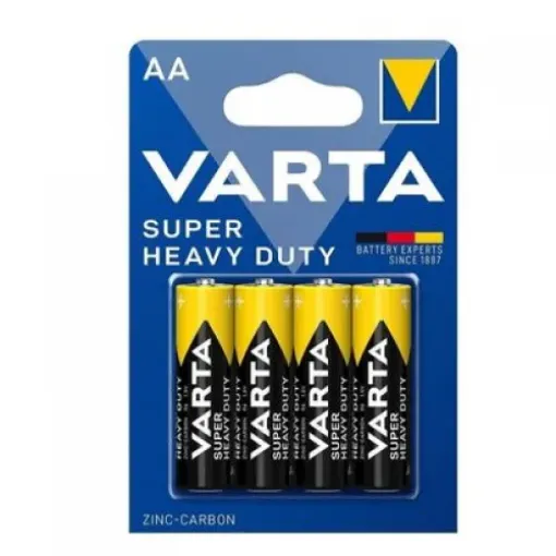 Varta Super Heavy Duty/ SuperLife Manganez AA Kalem Pil 4'lü Paket (Blister) resmi