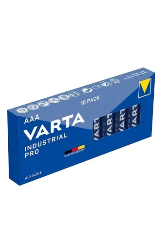 Varta 4003 Industrial Pro Alkalin AAA İnce Kalem 10'lu Paket resmi