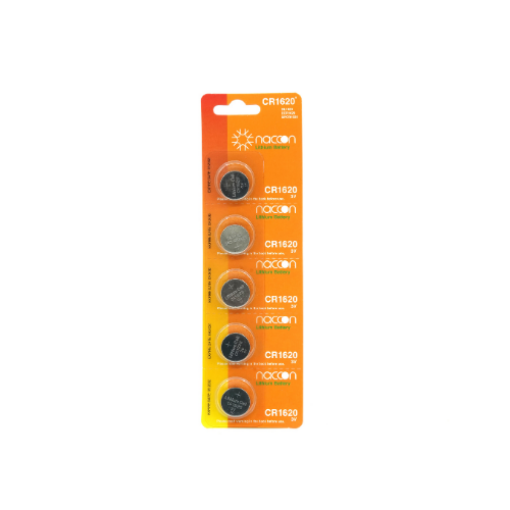 Naccon CR1620 3V Lityum Pil 5'li Paket resmi