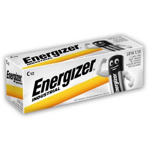 Energizer Industrial Alkalin C Boy 12 Adet resmi