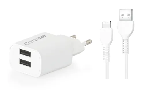  COMPAXE CTA-521DULB24 10W 5V 2.1A ÇİFT USB + USB resmi
