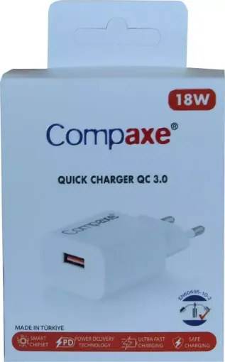 18W USB Şarj Başlığı 3a Hızlı Şarj Aleti  resmi