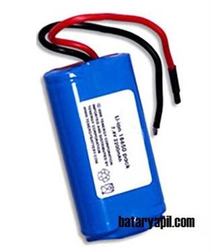 TNL 7.4V 2600MAH 18650 PCB'Lİ PİL Li-İON resmi