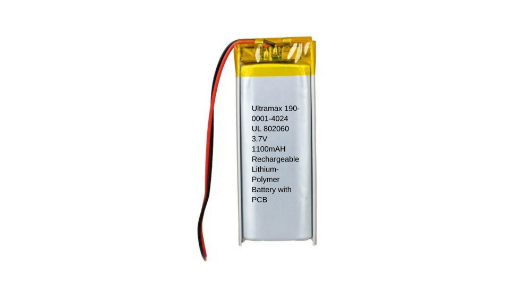 Ultramax 802060 3.7 VOLT 1100 MAH LİTYUM POLİMER PİL resmi