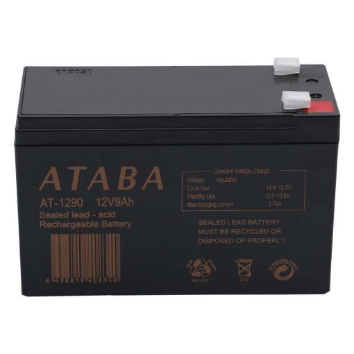ATABA  AT-1290 12V 9A KURU AKÜ resmi