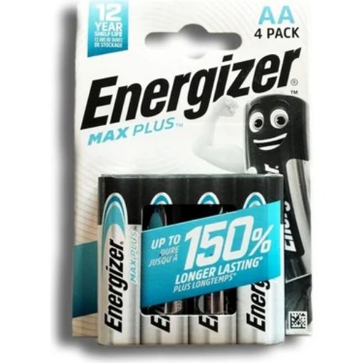 ENERGİZER MAX PLUS ALKALİN AA 4LÜ BLİSTER resmi
