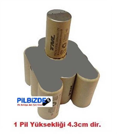 Dewalt 12v Batarya için 2400mAH Pil Değişim Grubu resmi