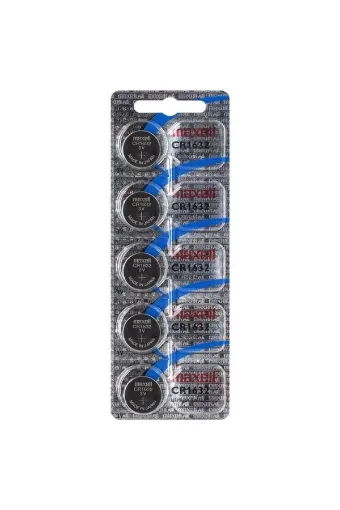 Maxell CR1632 Lityum 3V Düğme Pil 5'li Paket resmi