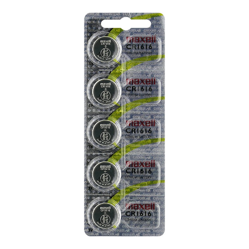 Maxell CR1616 3V Lityum Düğme Pil 5'li Paket resmi