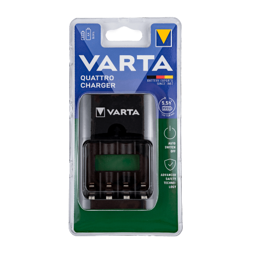 VARTA 57652 USB Quattro Charger Pil Şarj Cihazı resmi