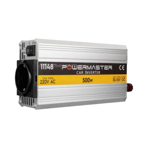 Powermaster PM-11148 12 Volt 500 Watt Modifiye Sinus İnverter  resmi