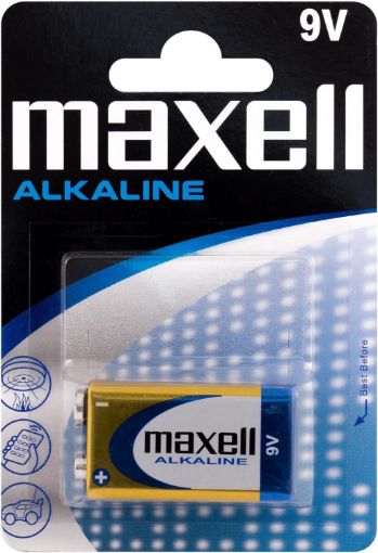 Maxell 9V Alkalin Pil (6LR61-MN1604) resmi