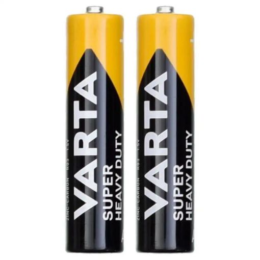 Varta Super Heavy Duty AAA 2'li Çinko Karbon Shrink Pil resmi