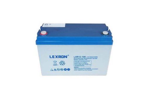 LEXRON 12V 105 AH SOLAR  JEL  AKÜ resmi