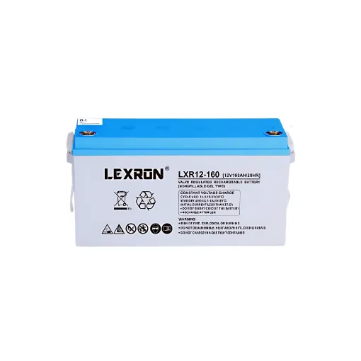 Lexron 12v 160ah Solar Jel Akü  resmi